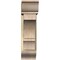 Ekena Millwork Balboa Traditional Rough Sawn Bracket w/ Offset Brace, Douglas Fir, 8"W x 26"D x 30"H BKT0806X26X30BOA01RDF - alternate 2